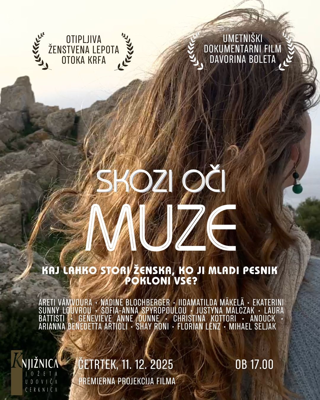 Skozi oči muze premiera filma